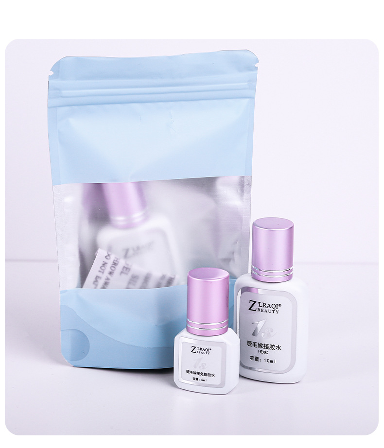 New odorless, natural and scarless eyelash extension glue, dries quickly in 1 second, is gentle and long-lasting. Eyelash extension glue for eyelash shops undefined