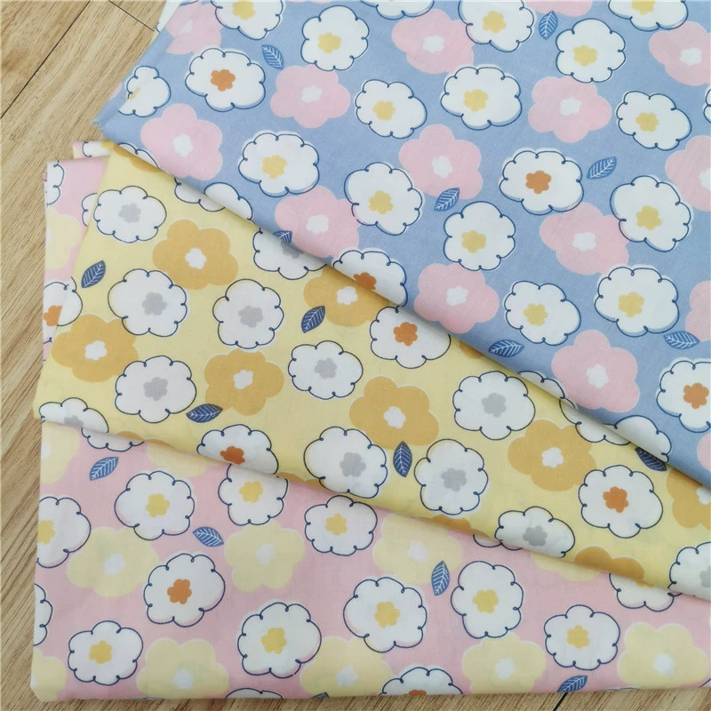 Cotton cloth, down jacket, floral print, bedding
