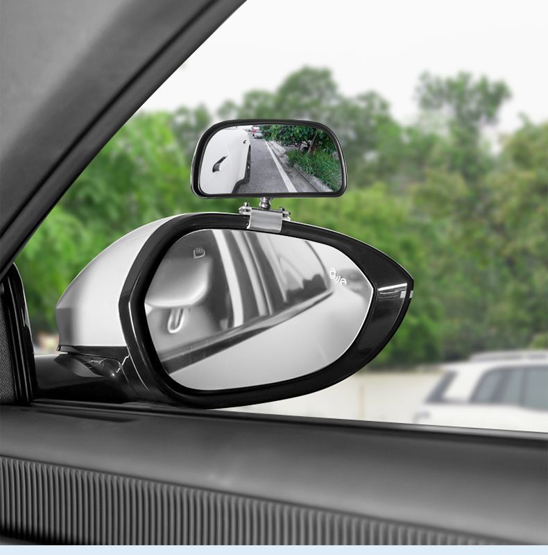Large field of view HD rearview mirror auxiliary blind spot mirror