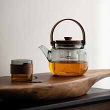 围炉煮茶的茶壶壶家用耐热蒸器提梁壶烧水壶电陶炉小型茶炉套装