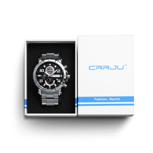 CRRJU square white watch box