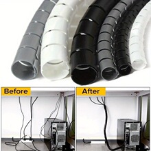 I 79478 PE Open Wire Management Tube PE �_�ڰ����ܿ羳��