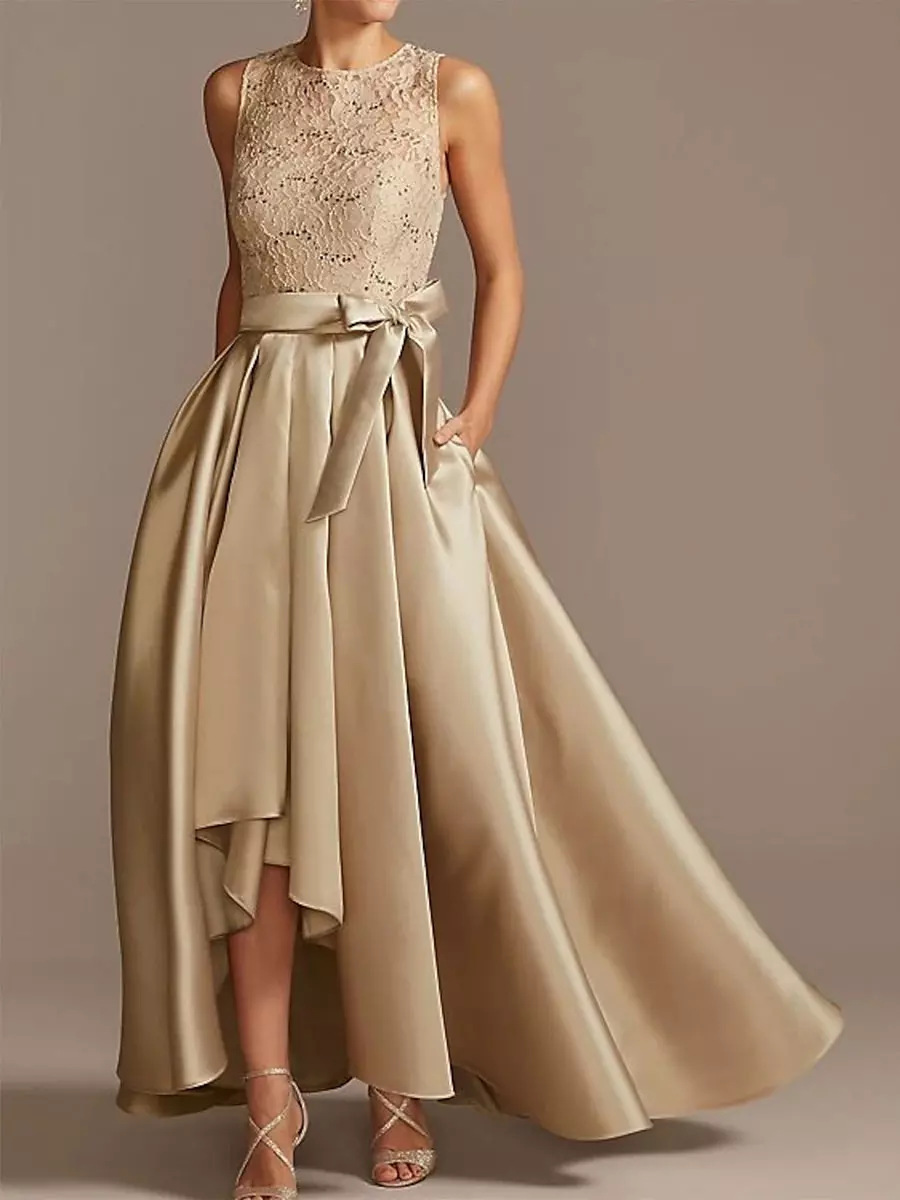​​"Versatile Lace Sleeveless Dress - Elegant Banquet & Everyday Wear In 12 Colors (XS-XXXL) | Floral Embroidery & Breathable Lining"​​_ecoleips.com
