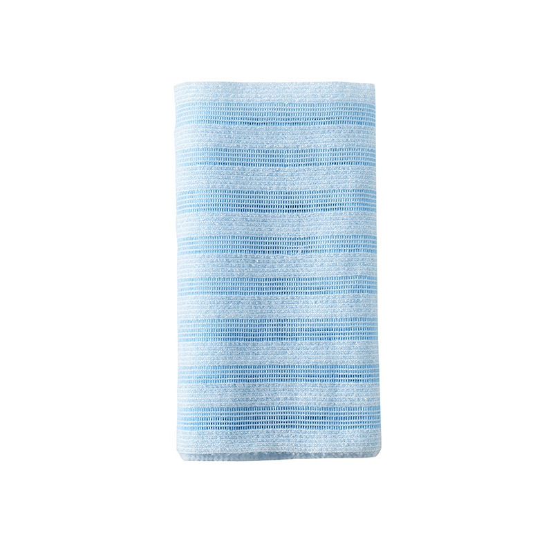 Japanese-style gentle bath towels for home bathing, foaming, back scrubbing strips for both men and women. Wholesale of Korean long strip bath towels