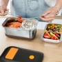分格保温双层加热午餐盒