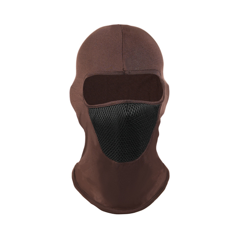 Sombrero estampado de seda de hielo, casco de ciclismo de camuflaje, mascarilla transpirable de primavera y verano, revestimiento, mascarilla de bicicleta, casco, sombrero
