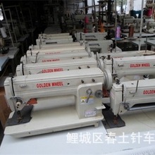 批发业曲折机缝纫机人字车/拼缝机/台湾金轮牌2180加长型