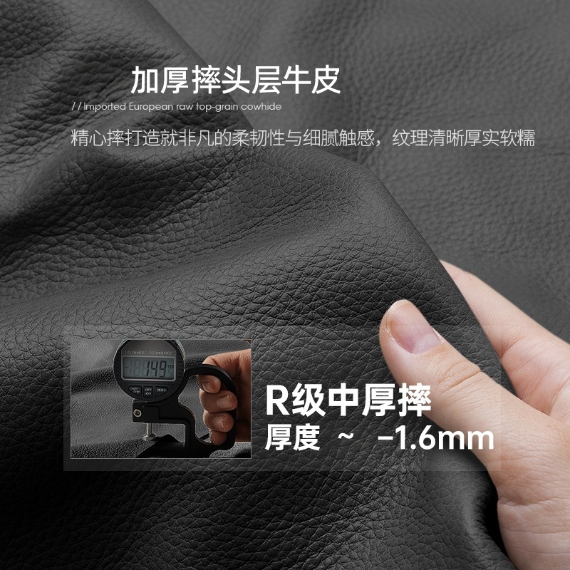意式中古风黑糖云朵沙发真皮沙发客厅小户型直排黑色头层牛皮沙发|undefined