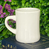 Ceramics Cup Factory Candy Cup Colored Glaze Milk Cup Xiaoman waist ceramic cup promotion with spoon Mark cup water cup