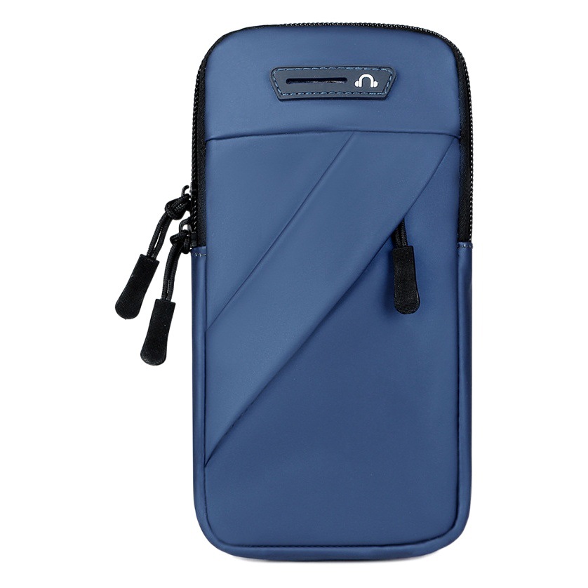 Running Mobile Phone Arm Bag Mobile Phone Bag Men's and Women's Universal Sports Fitness Mobile Phone Arm Bag Outdoor Equipment Storage Wrist Bag