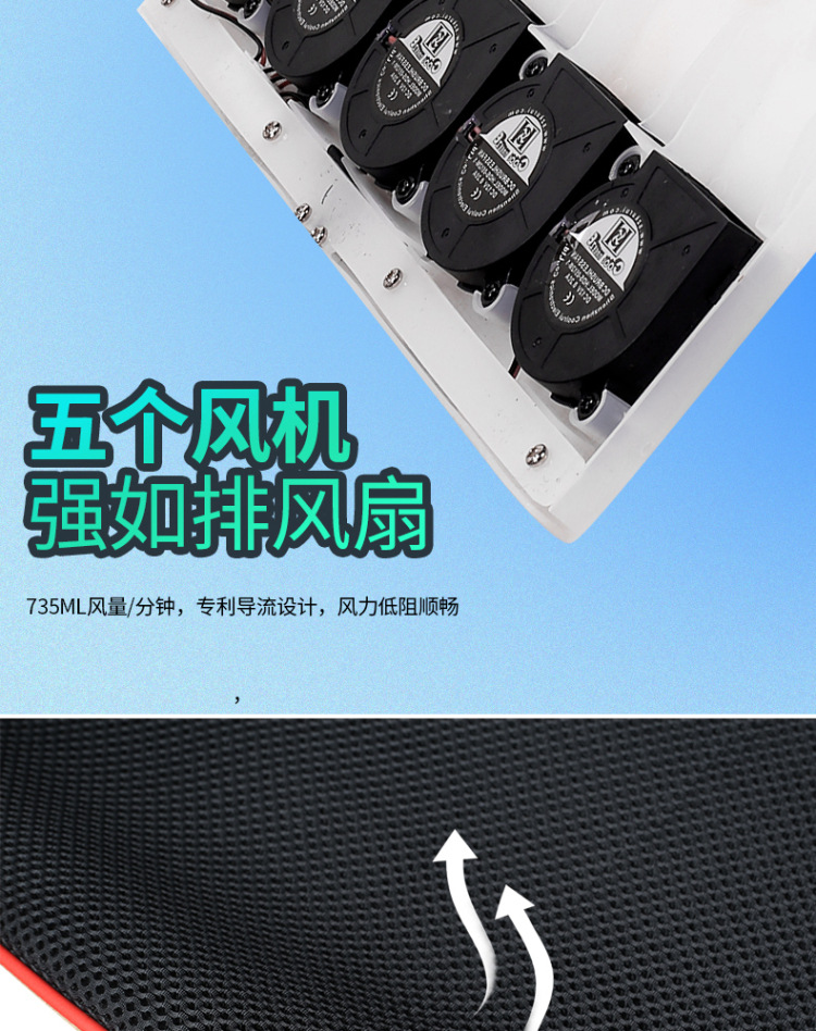 2026 New Model Car Air-Conditioned Seat Cushion Office Car USB Seat Cooling Pad Ice Silk Cooling and Ventilation Seat Cushion