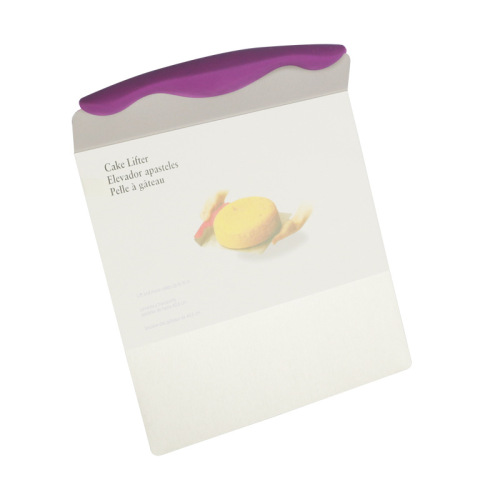 Stainless steel cake tray baking tools cake shovel TPR cake transfer device mobile decorated cake wholesale
