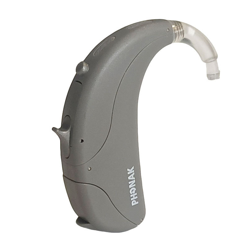 Audífono de Peak Power para personas mayores sordas avanzadas, dorso de la oreja de gran potencia, invisible, joven, nuevo Samba Q15 UP