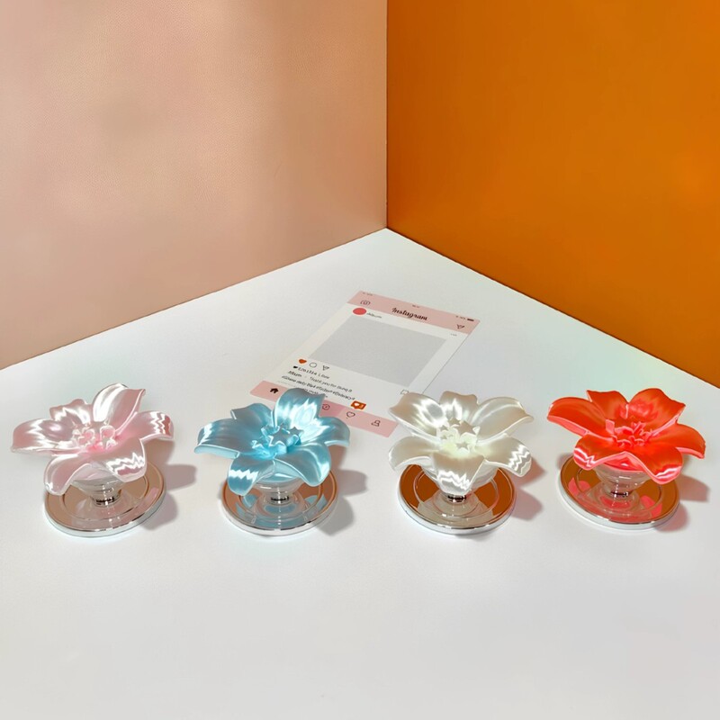 Creative 3D Printed Five-Pointed Star Flower Magnetic Stand Suitable for Mobile Phones Magsafe Stereo Desktop Support Stand for Women Creative 3D Printed Five-Pointed Star Flower Magnetic Stand Suitable for Mobile Phones Magsafe Stereo Desktop Support Stand for Women