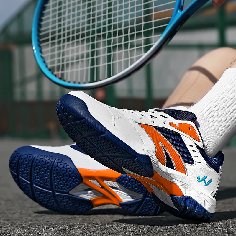 Indoor Training Badminton Shoes Youth Campus Competition Table Tennis Shoes Cross-Border New Couple Tennis Women's Shoes Indoor Training Badminton Shoes Youth Campus Competition Table Tennis Shoes Cross-Border New Couple Tennis Women's Shoes