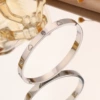 【28】Silver love bracelet