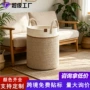 定制超大编织家用脏衣篓