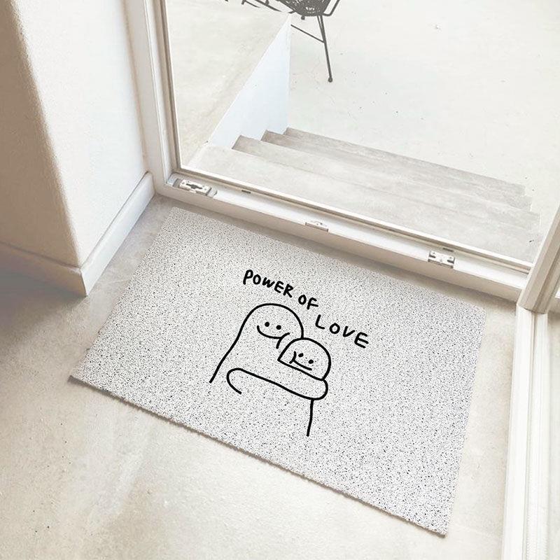 Line Sketch Door Mud Scraping and Dust Removal PVC Wire Ring Floor Mat Door Entrance Non-slip Foot Mat Cuttable Carpet Line Sketch Door Mud Scraping and Dust Removal PVC Wire Ring Floor Mat Door Entrance Non-slip Foot Mat Cuttable Carpet