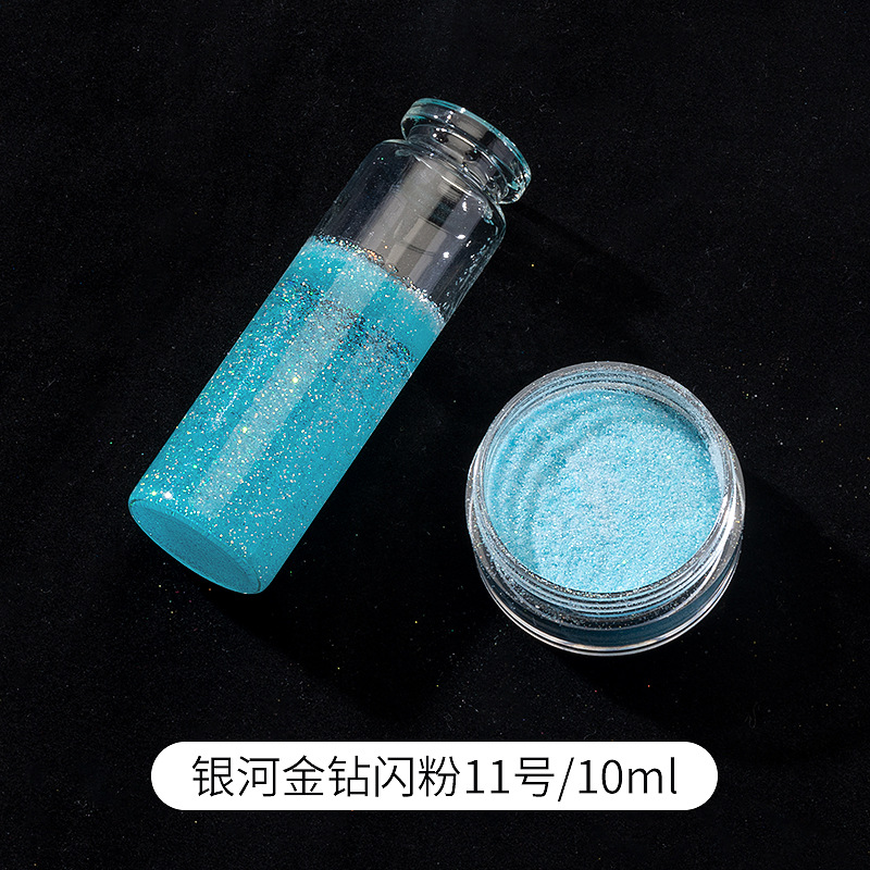 polvo brillante DIY material sequinilla goteo AB molde resina UV aceite Mahjong relleno joyas auriculares ilusión