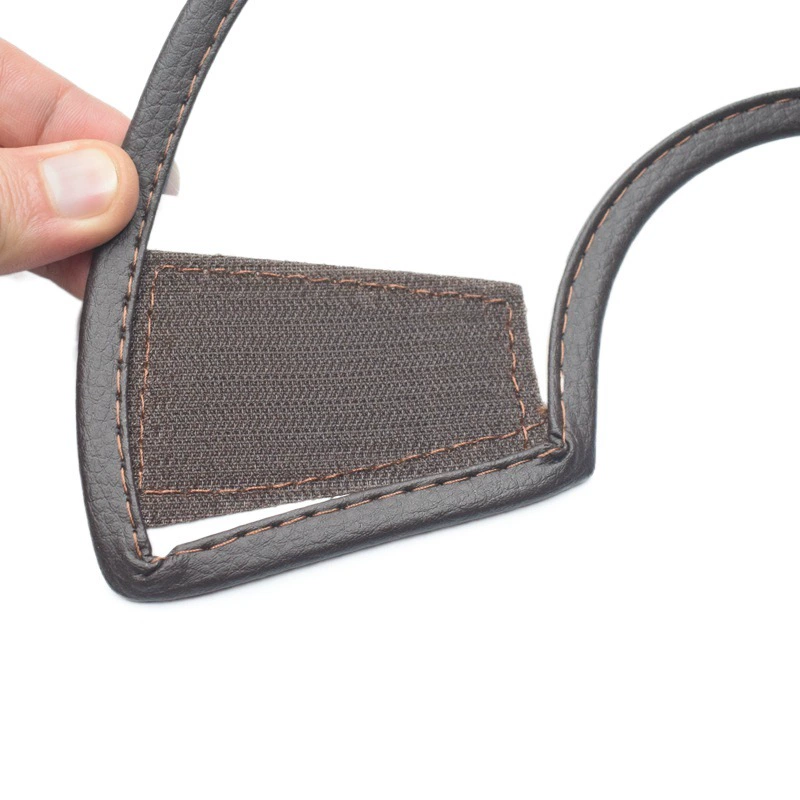 Тщетинное моделирование коровьей кожи питомец Элизабет кошка собака анти-облизывание кольцо собака капюшон кошачий кошачий чехол для шеи