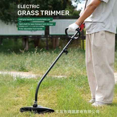 Трансграничная литиевая электрическая газонокосилка 220 вольт плагин газонокосилка небольшой бытовой электрический газон обрезка артефакт прополки