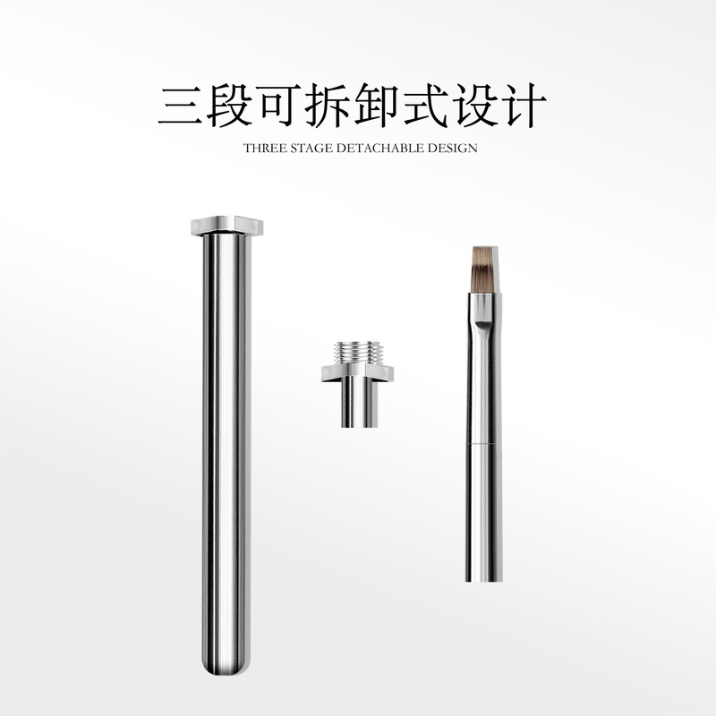 银杆限定系列美甲彩绘笔可拆卸美甲小方圆光疗笔三角笔万能拉线笔|undefined