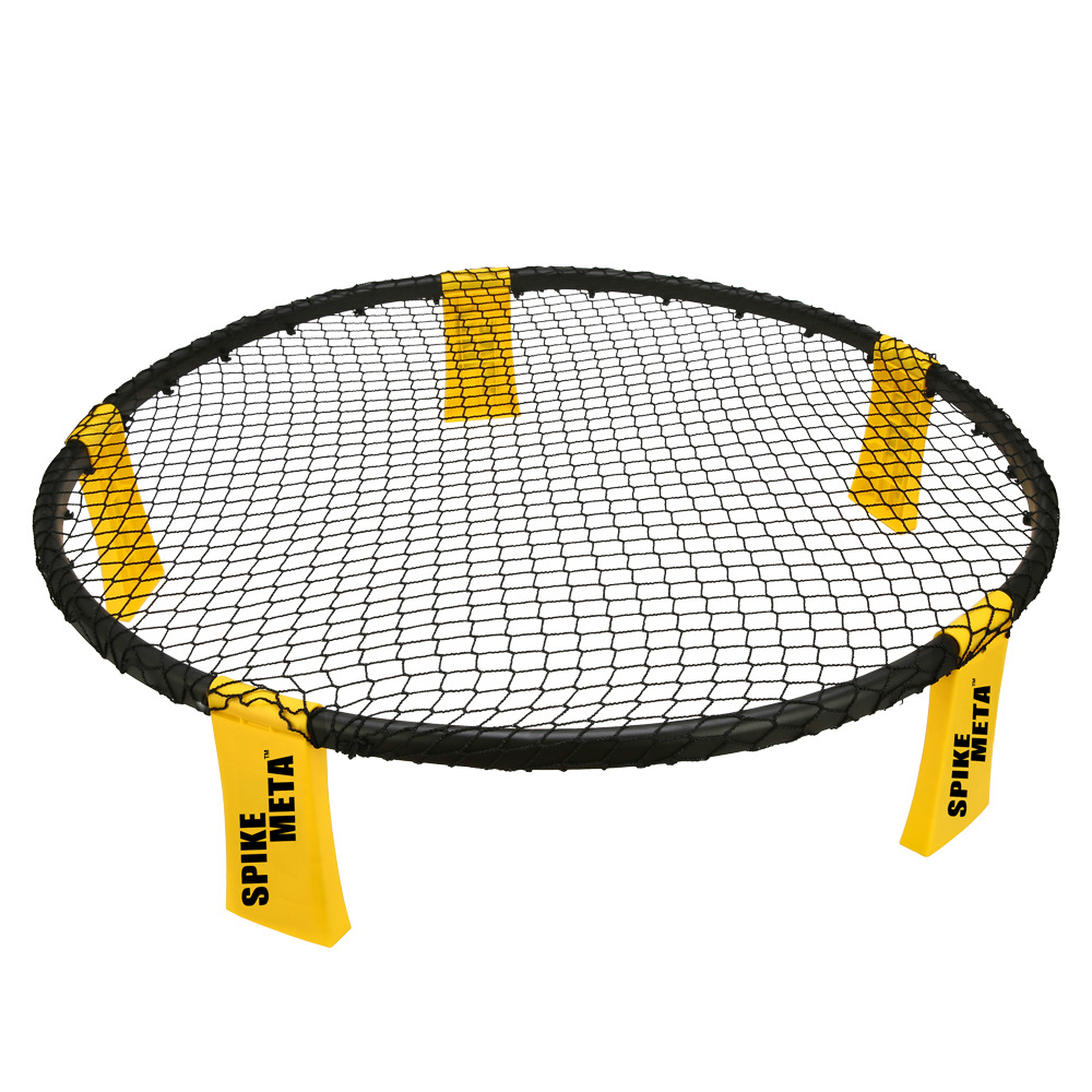 Juego de Spikeball para playa o jardín, set de vóley portátil de ABS+PP de alta calidad