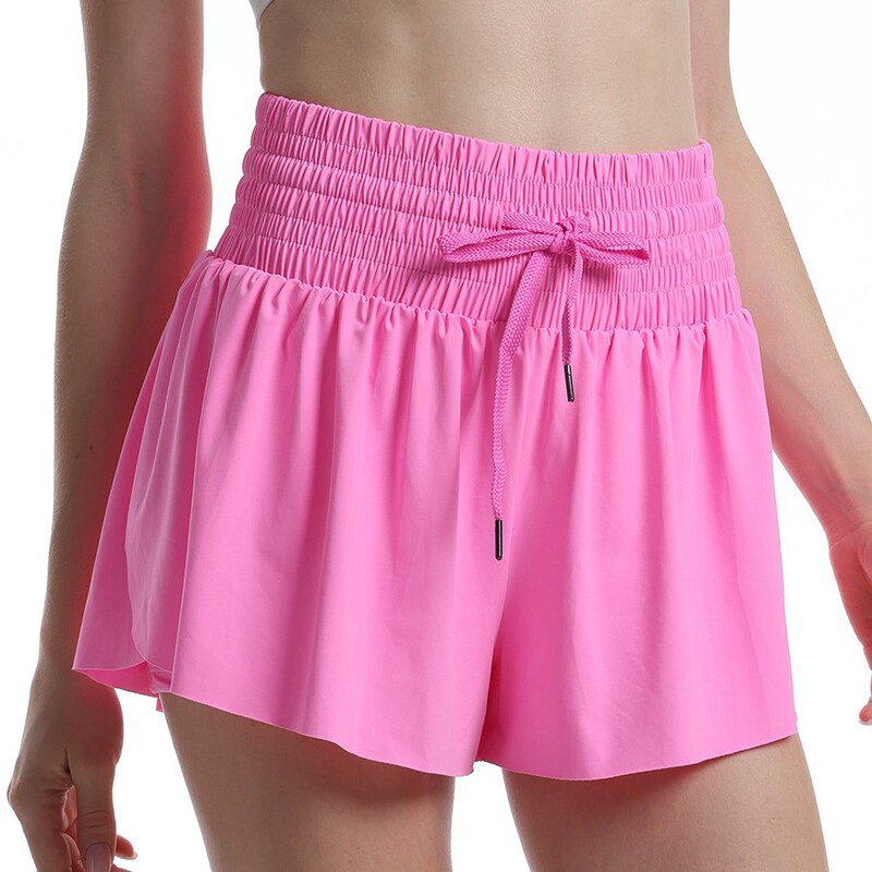 High-Waisted Tennis Skirt for Women, Anti-Exposure Outdoor Sports Skirt Pants, Quick-Dry Breathable Stylish Running Fitness Badminton Shorts