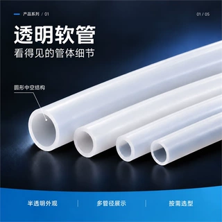 半透明塑料饮水管LLDPE管低密度线性PE水管聚乙烯PE软管定制批发