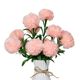(Mother's Day) simulation of flowers and snow with carnation handmade DIY woven bouquet material bag vase