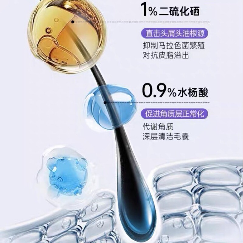 バイエル康王 フケ防止 オイルコントロール かゆみ止めシャンプー さわやかで透明な二硫化セレン 頭皮クレンジングシャンプー|undefined