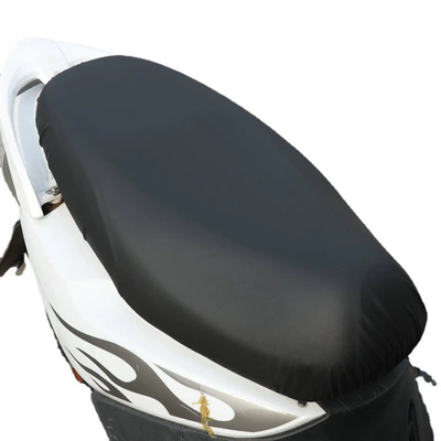 Electric Car Seat Cover Waterproof Summer Battery Car Seat Cushion Cover Yadi Emma Scooter Four Seasons (Electric car cushion) - black-four-sided-bomb