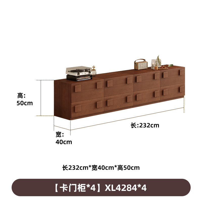DASIMA estilo francés retro estilo antiguo sala de estar contra la pared armario de madera maciza armario de comedor pequeño armario de almacenamiento armario de puerta de tarjeta