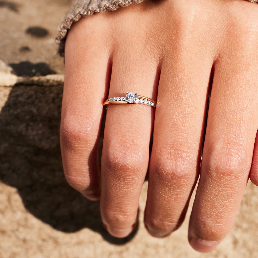 Daily, Shopping Occasion 1 Piece 925 Sterling Silver Geometric Zircon Rings