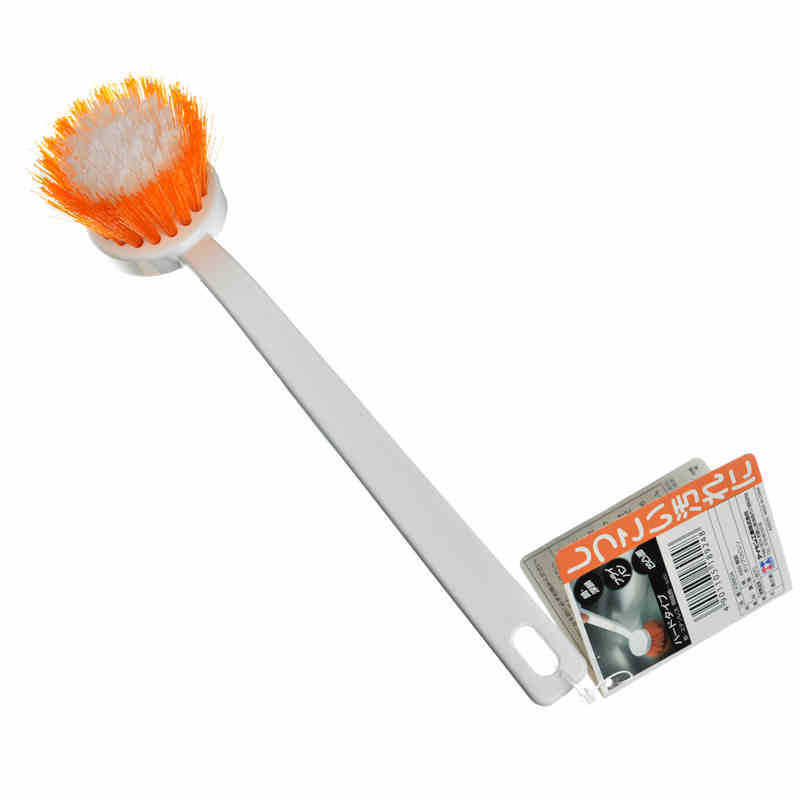 Jd Liangpin Japanese Pot Cleaning Brush, Frying Pan Cleaning Brush, High-Density Long-Bristled Kitchen Cleaning Brush