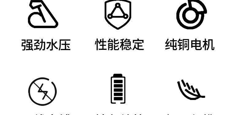 New model of sprayer with lithium battery, portable car wash high-pressure water gun, wireless car washer, powerful household booster