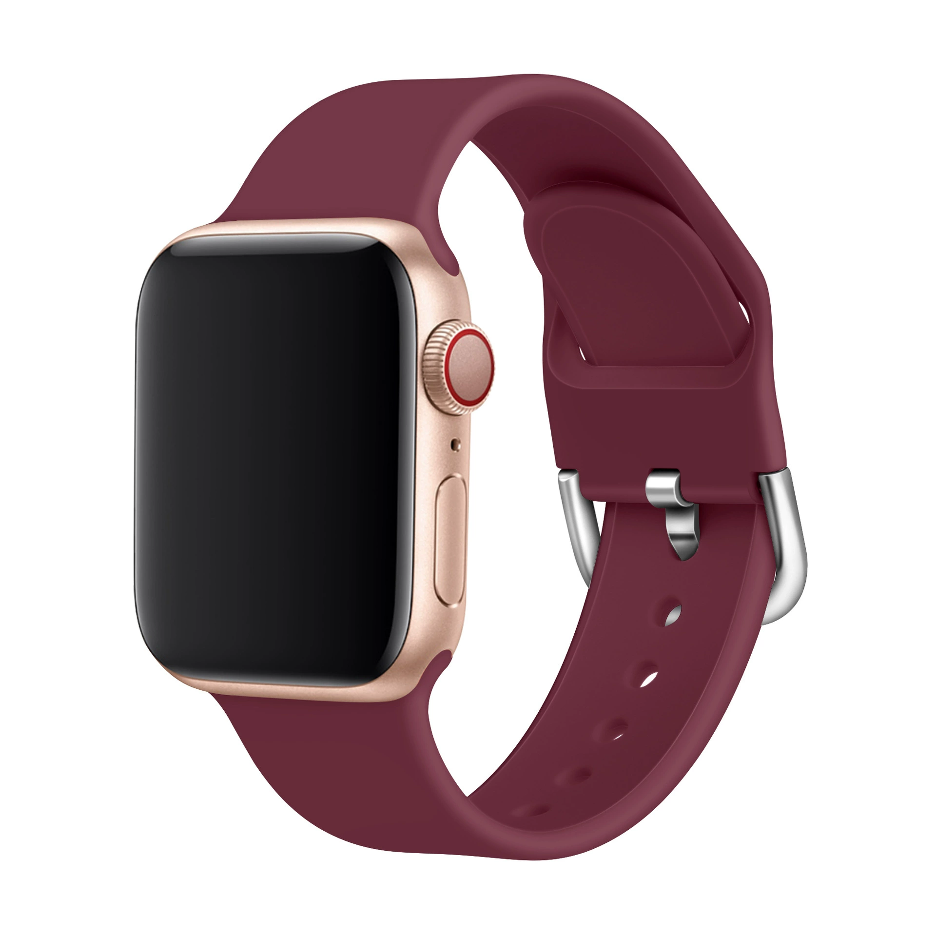 Применение браслета Apple Band 8 поколения Ultra/SE силиконовый монохромный ремешок для iWatch оптовая продажа