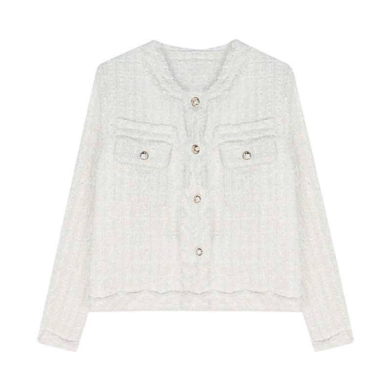 Демисезонная дизайнерская куртка, тонкий кардиган, французский стиль, стиль Chanel, тренд сезона