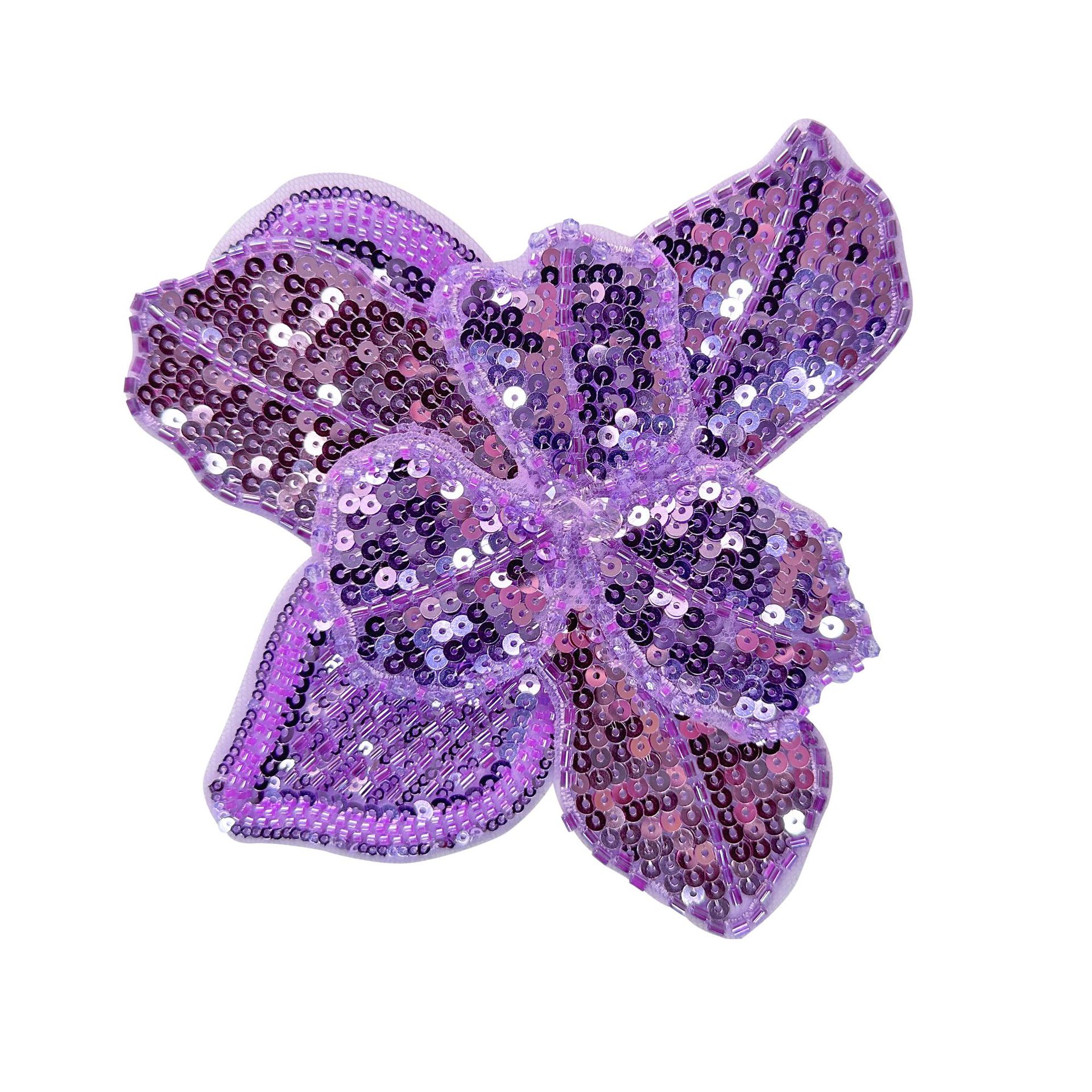 Flores de sequillas accesorios de ropa DIY decoración parche de ropa de escenario bordado calcomanías coreanas