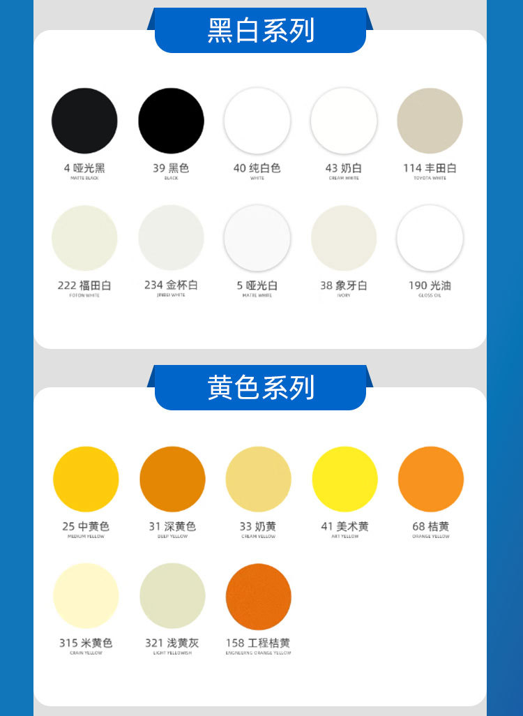 Mike's Self-Spray Paint, Whole Box, Hand-Spray Paint for Car Wheels, Furniture Color Change, Touch-Up Paint, Metal Rust Prevention, Anti-Corrosion