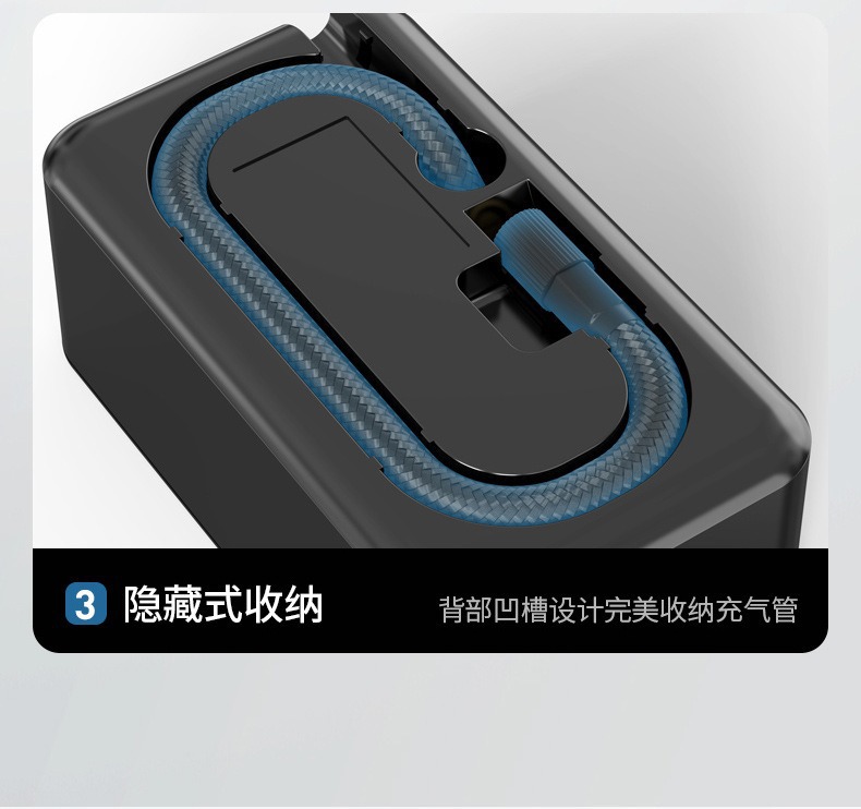 New Car Air Pump Car Electric Pump Portable Tire Digital Display Preset Car Air Pump Mini