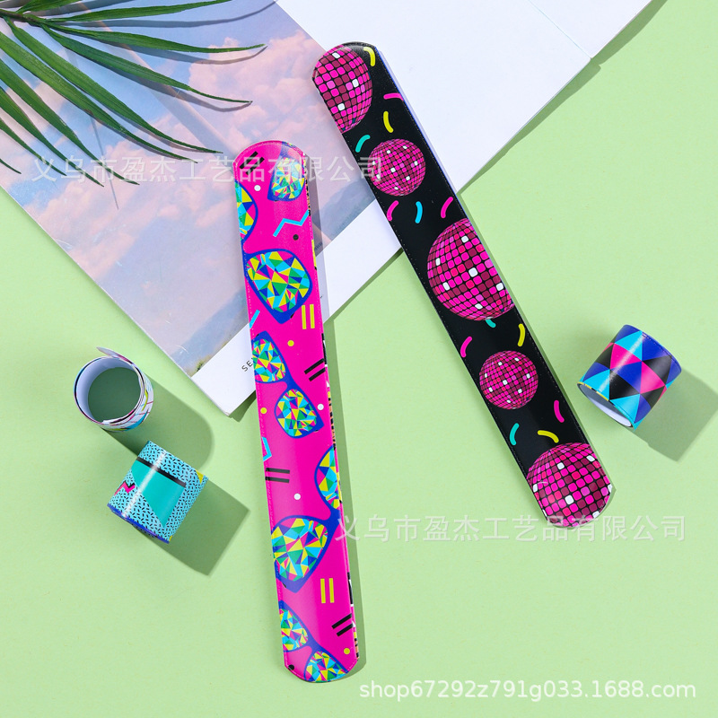 Nuevo cross-border collar pulsera música rock decoración pulsera de fiesta