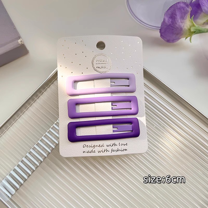 Violet square-3 piece set