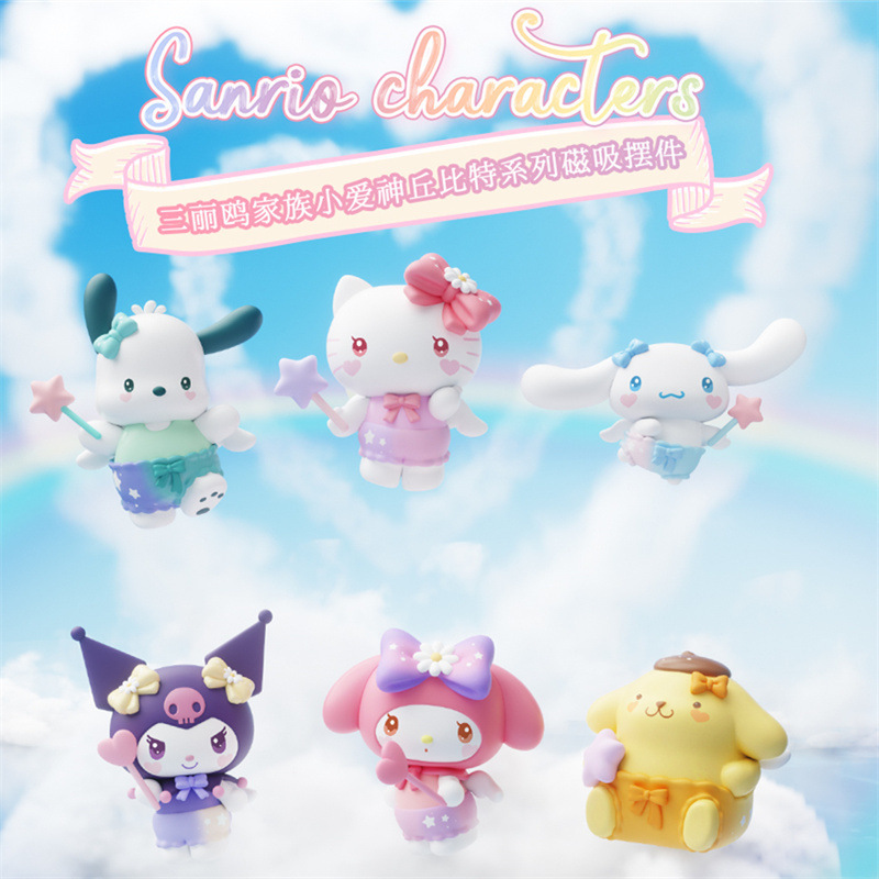 Figura Decorativa de Anime de Plástico para Regalos y Decoración de Escritorio