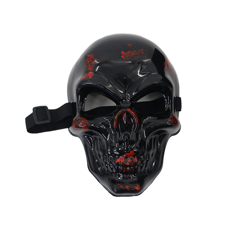 Ventas transfronterizas máscaras de esqueleto fantasma blanco máscaras de Halloween nuevas máscaras de terror máscaras de diablo máscaras de papel máscaras accesorios