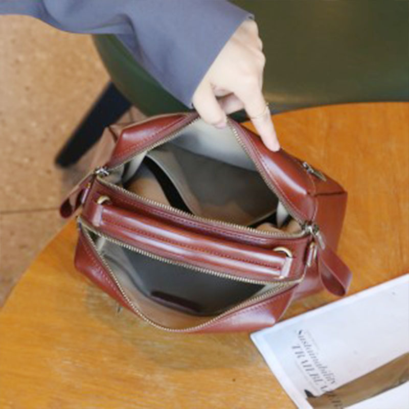 Bolso para mujeres otoño / invierno 2024 nueva moda bolso de mano de gran capacidad bolso de cuero bolso de nicho de textura