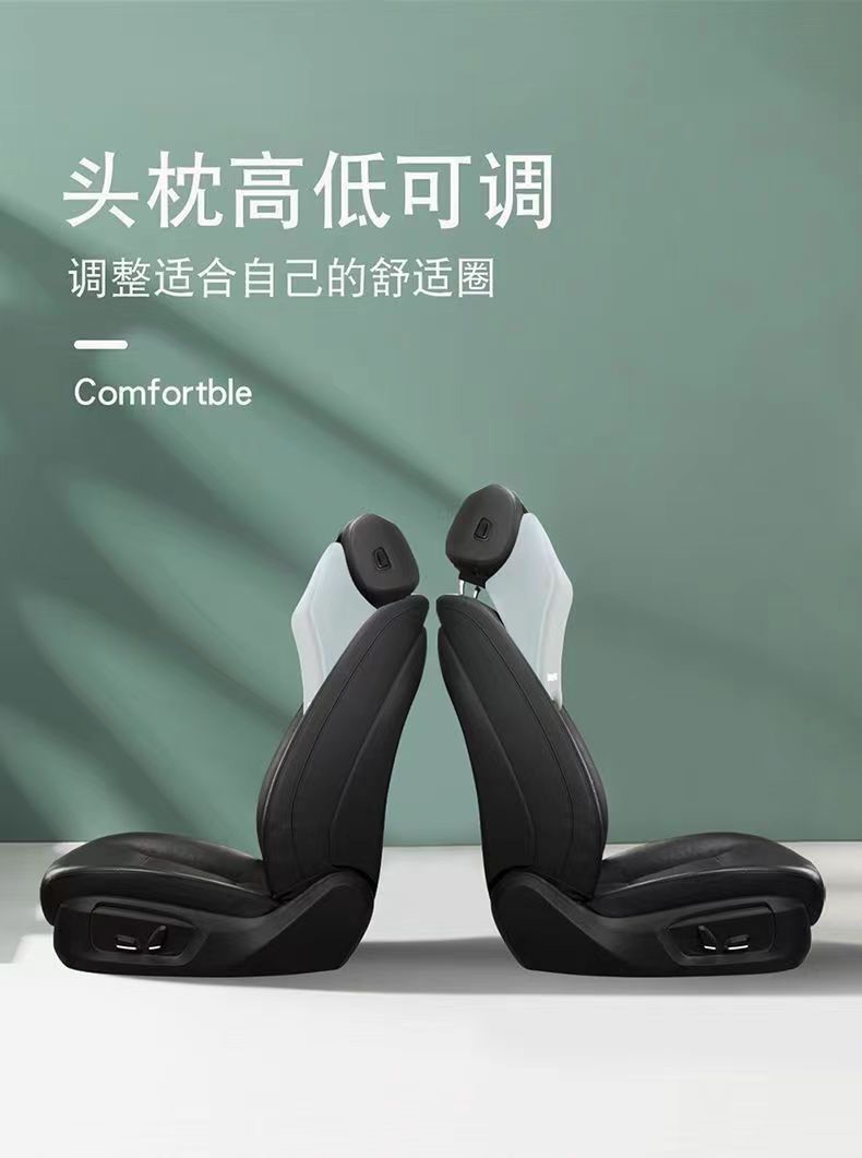 Car Headrest, Lumbar Support, Byd Memory Foam Car Cushion, Neck Pillow, Comfortable Car Neck and Back Cushion Supplies