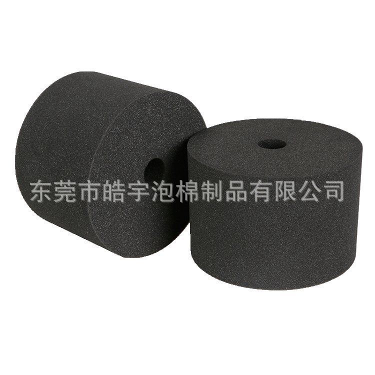 生产海绵柱子 彩色开孔过滤海绵  冰箱过滤棉垫 鱼缸过滤棉