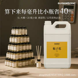 油性无火香薰精油补充液藤条挥发加湿器香薰机大桶瓶装现货批发