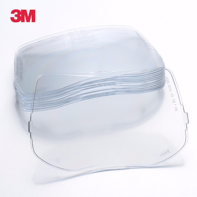 3M 9100X外保护片 自动变光面罩配件 透明焊帽镜片